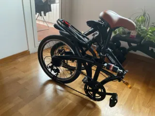 Bicicleta Plegable Negra