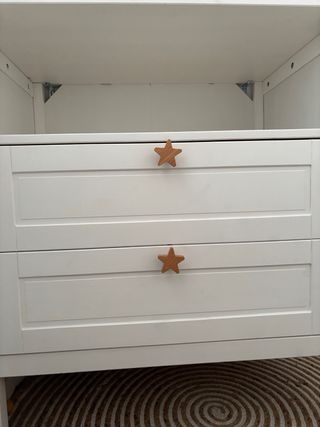 Cambiador Blanco Sundvick con 2 Cajones