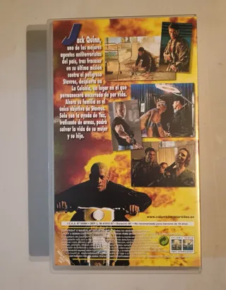 2 Películas VHS Jean-Claude Van Damme