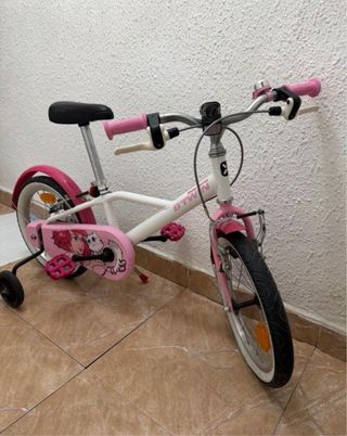 Bicicleta Infantil Rosa Btwin