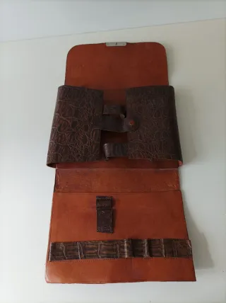 Neceser vintage viaje piel