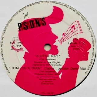 The Pasadenas Riding on a Train Maxi Single 12"