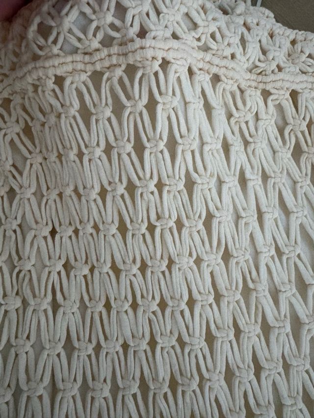 Vestido crochet Massimo Dutti talla s