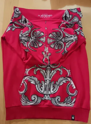Sudadera George V Paris Roja con brillantes