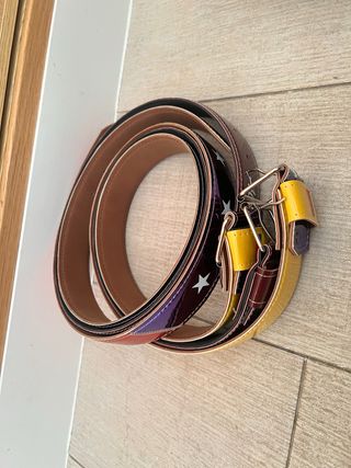 Cinturones personalizados multicolor