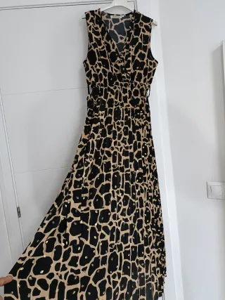 Vestido Furla estampado animal print
