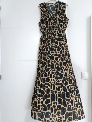 Vestido Furla estampado animal print