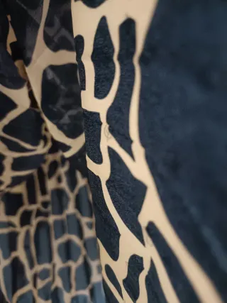 Vestido Furla estampado animal print