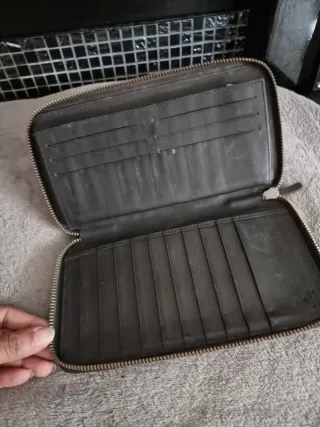 Cartera Tarjetera Gucci Negra