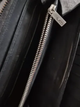 Cartera Tarjetera Gucci Negra