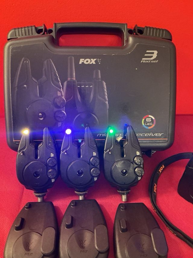 Cofre Fox Receptor 3 Alarmas Micron MX Carpfishing