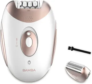 Depiladora Cecotec Bamba Inalámbrica Oro/Blanco