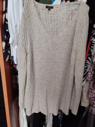 Blusa October Beige Talla XL