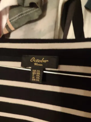 Blusa October Beige Talla XL