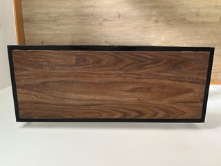 Mesa auxiliar cocina/recibidor metal y madera