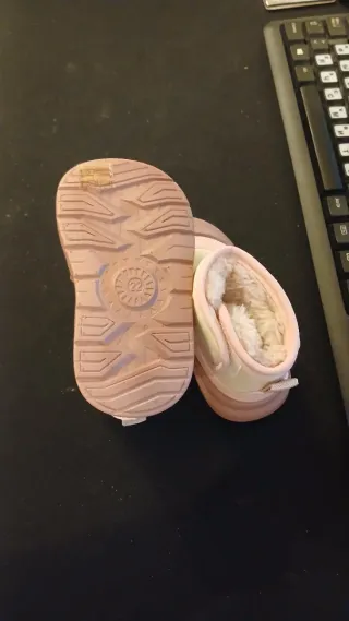 Botas térmicas para niña,tamaño 22,longitud 16 sm