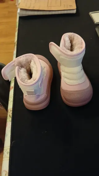 Botas térmicas para niña,tamaño 22,longitud 16 sm