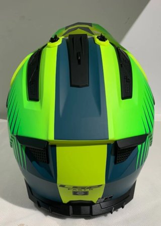 Casco LS2 MX708 Fast II Verde y Amarillo
