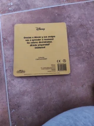 Libro Disney Colores