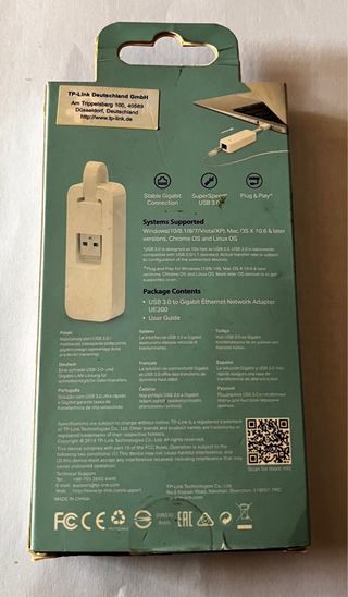 TP-Link Adaptador Ethernet Gigabit USB 3.0