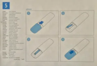 Mando a distancia original para Philips TV
