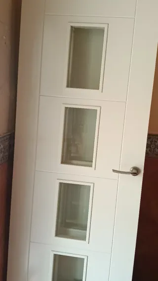 Puertas blancas de interior