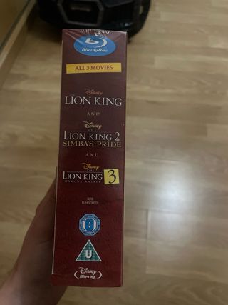 El Rey León Blu-ray Pack 3 Películas