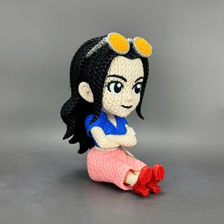 Figura Nico Robin (One Piece) Amigurumi 3D