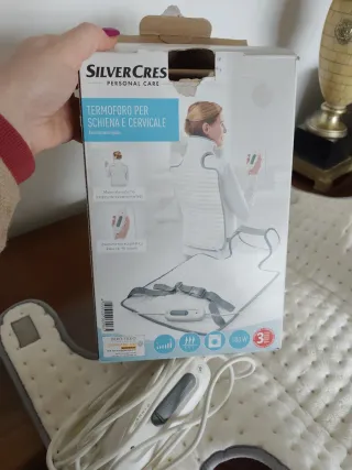 Termoforo Cuscino termico SilverCrest schiena e c
