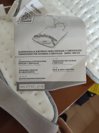 Termoforo Cuscino termico SilverCrest schiena e c