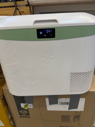 BINGI Frigorifero Portatile Elettrico 18L, Frigorifero e Congelatore Compressore Portatile