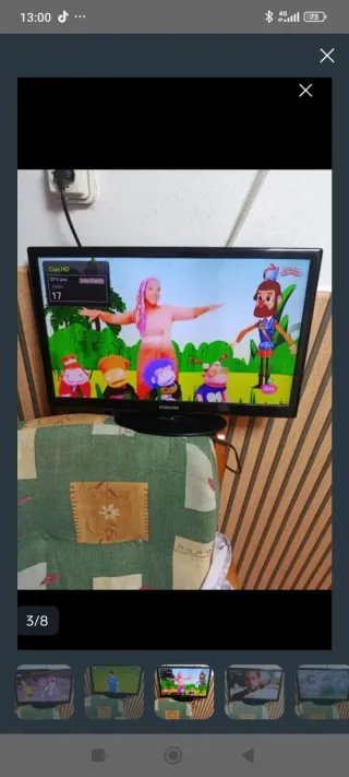 Televisión Samsung 22"