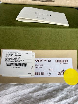 Gucci MAC80 Sneakers Blancas Made in Italy