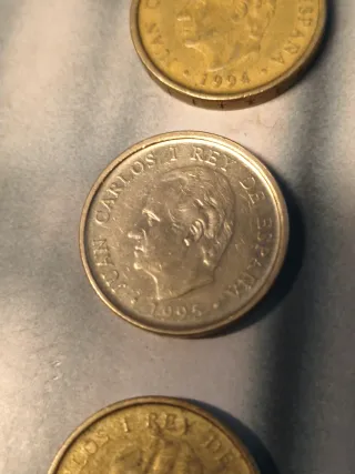 Monedas antiguas 100 pesetas
