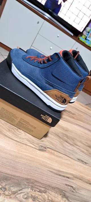 Scarponi The North Face impermeabili blu