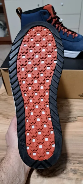 Scarponi The North Face impermeabili blu