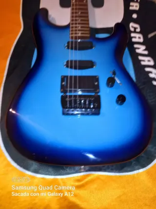 Guitarra Eléctrica Stratocaster Azul