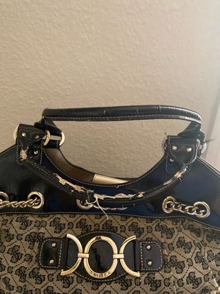Bolso Guess Beige y Negro