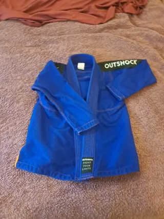 Pantalón Kimono Jiu Jitsu Azul Outshock