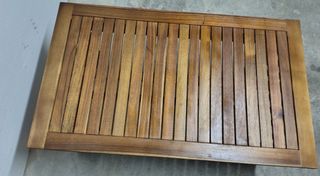 Mesa Centro de jardín Madera Maciza Acacia