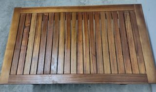 Mesa Centro de jardín Madera Maciza Acacia