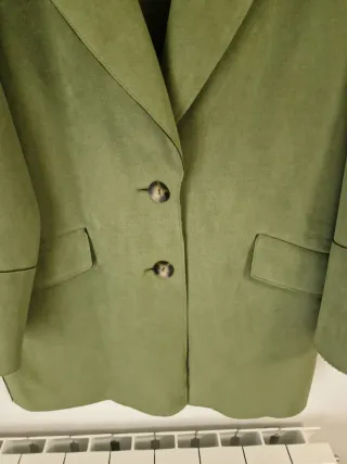 Chaqueta Zara Verde