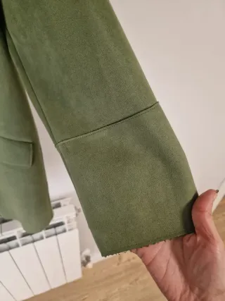 Chaqueta Zara Verde