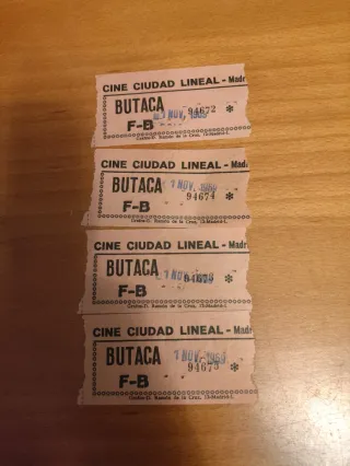 Entradas Cine Ciudad Lineal