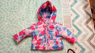 Piumino neonato primavera cuori