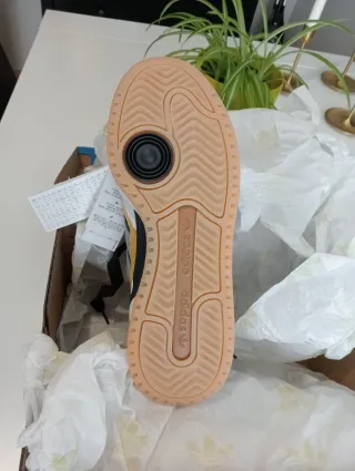 Adidas Forum 2000 Beige/Negro/Gris/Amarillo