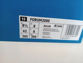 Adidas Forum 2000 Beige/Negro/Gris/Amarillo