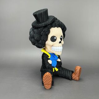 Figura Brook (One Piece) Amigurumi 3D