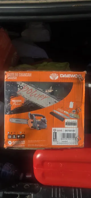 Motosierra DAEWOO DACS2512 25.4cc