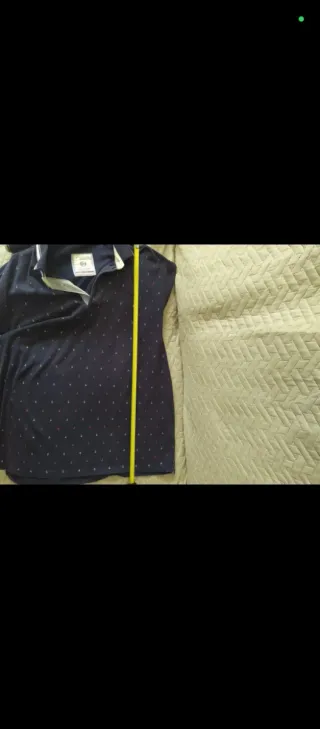 Polo manga larga caballero azul con dibujitos